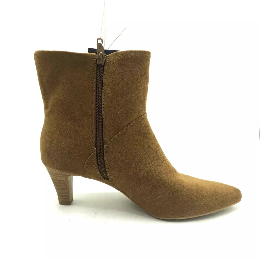 NWT Universal Thread Frances Brown Suede Ankle Boots Size 9.5 - Picture 8 of 12